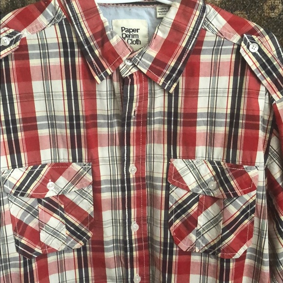 Paper Denim & Cloth Button Up Plaid - Picture 2 of 6
